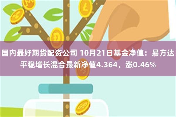 国内最好期货配资公司 10月21日基金净值：易方达平稳增长混合最新净值4.364，涨0.46%